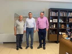 Συνάντηση Κουρέτα με το Ελληνικό Δίκτυο Δήμων με Ποτάμια